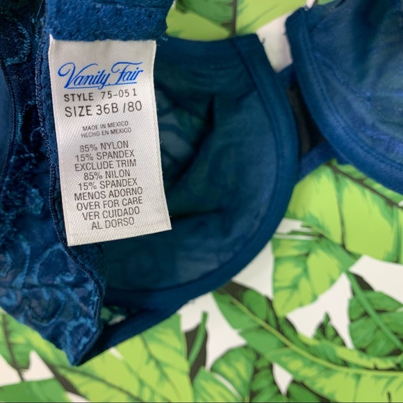 Retro Y2K Vanity Fair Bra Women's Size 36B Sheer Brilliance Seamless Cups 2000s - Picture 8 of 9